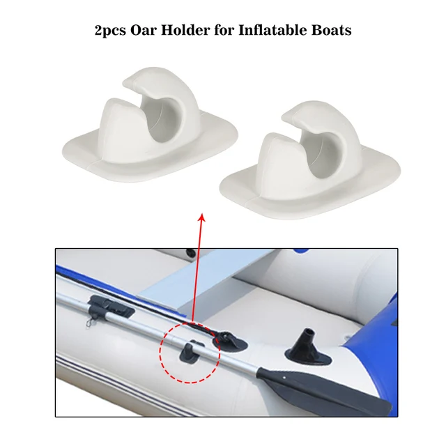 2pcs Paddle Clips Oar Rowing Pole Paddle Clips Holder Mount Patch Boat DinghAA8A