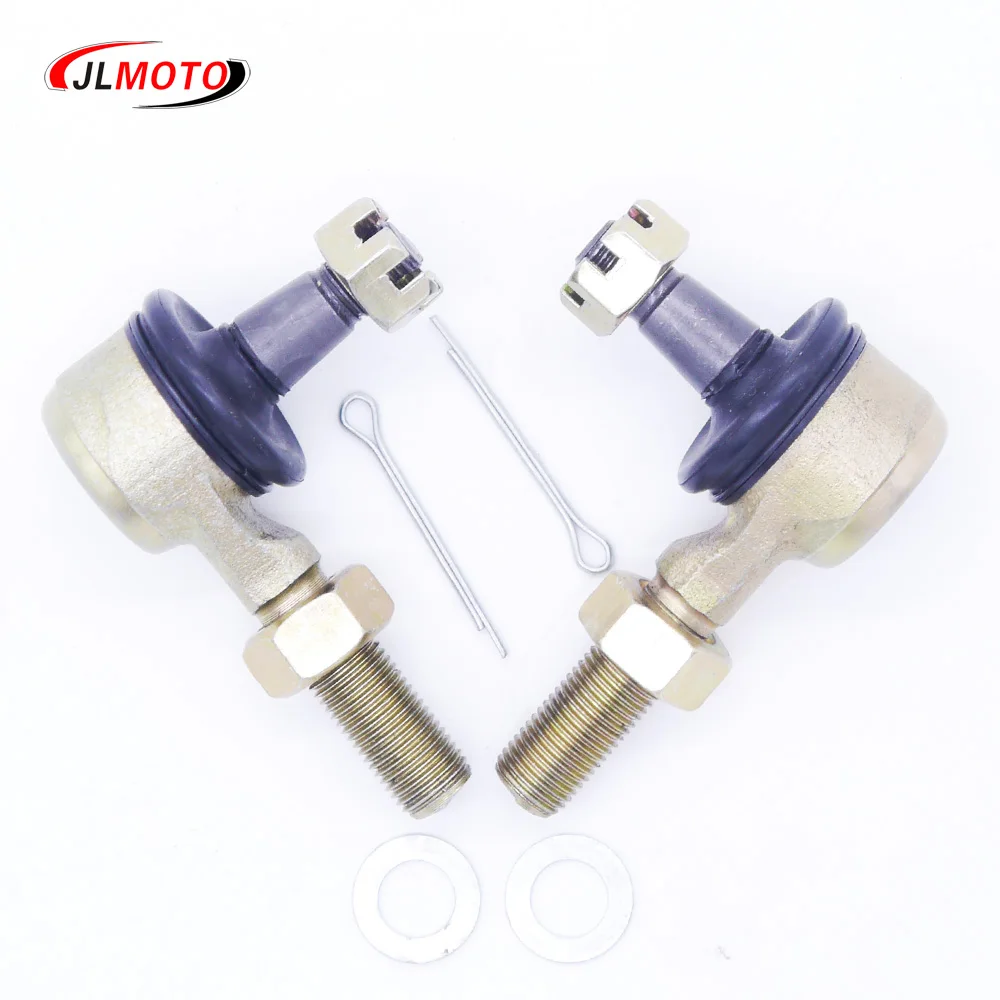 1 Pair M12 LH&RH Hand Thread Steering Tie Rod End Fit For Kawasaki