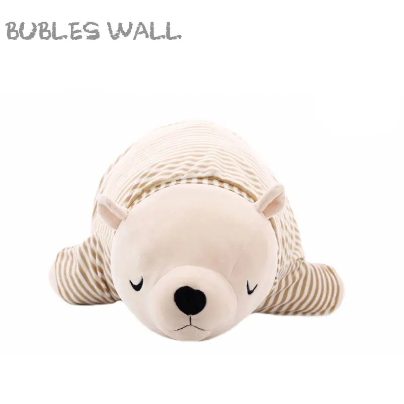 

2Pcs/Bag 30 CM Sleep Bears Plush Toy Cute Cartoon Bear Cotton Stuffed Soft Doll For Kids