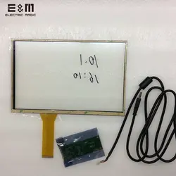 E & M 10 дюймов 4 точки емкостный Сенсорный экран 16:10 Комплект USB для Raspberry Pi 3 Мониторы авто дисплей Android окна Linux