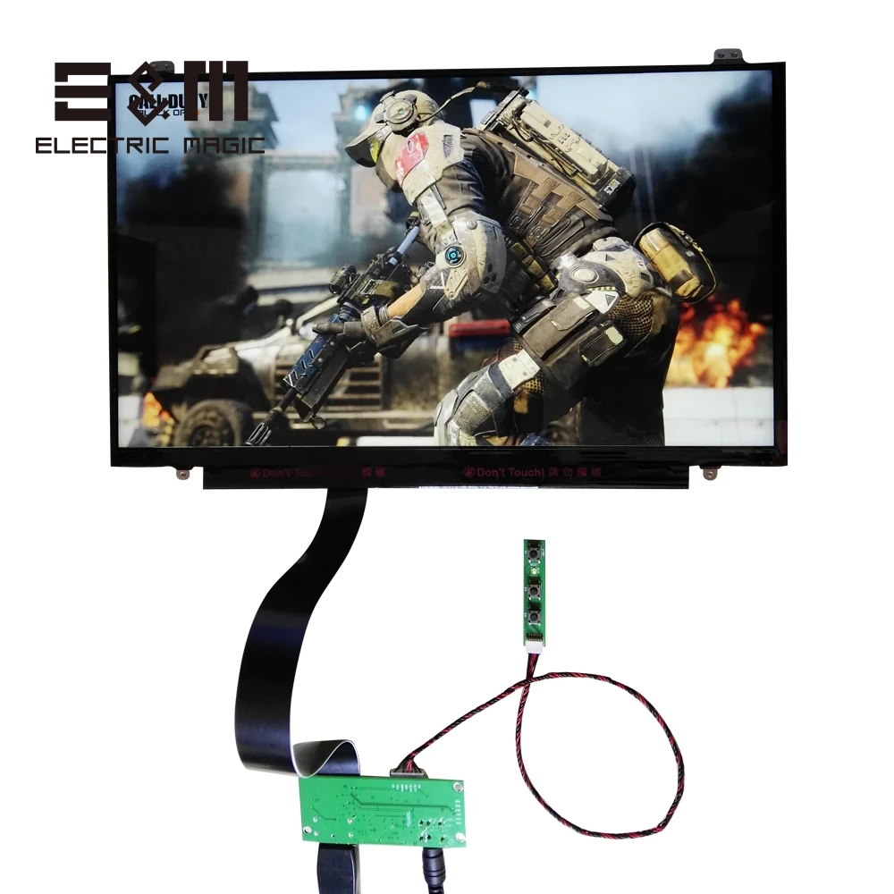 

14.0 inch 2560*1440 2K Screen LCD Module 1440P DisplayProt Display DP Driver Board Monitor Laptop PC QHD DIY Kit B140QAN01.1