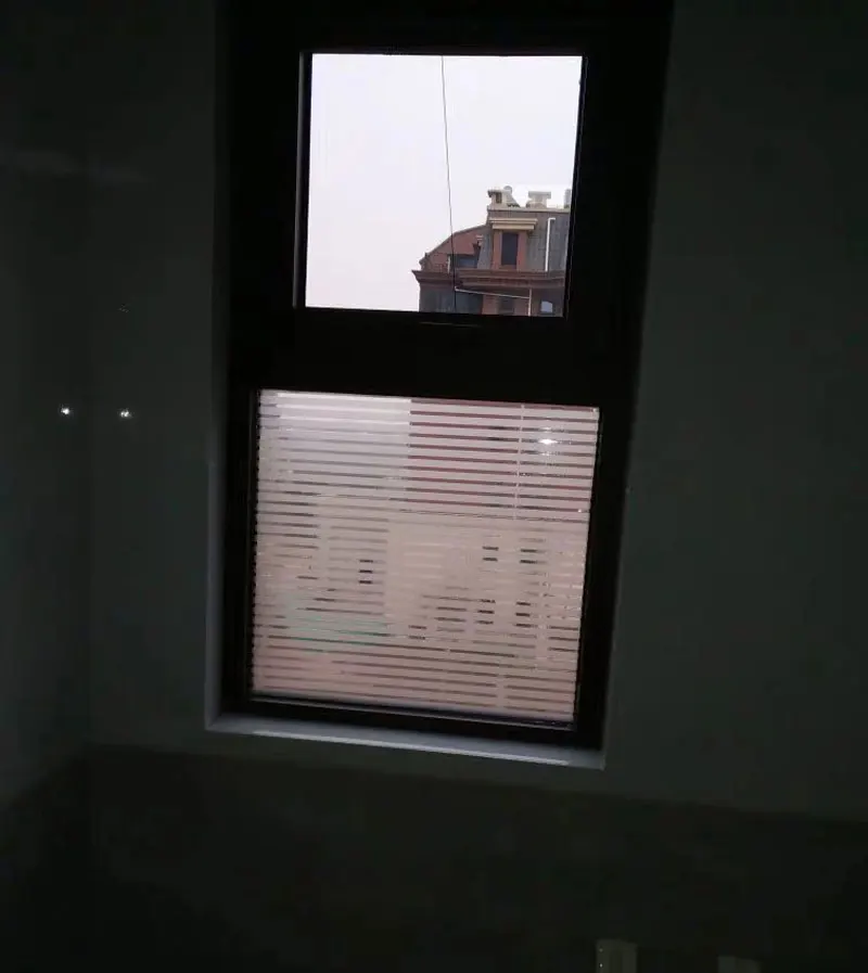 Матовая полоса оконная фольга пленка 3D приватность статическая цепляющая стеклянная наклейка для ванной комнаты офис Домашний самоклеящийся декоративный виниловый фильмы
