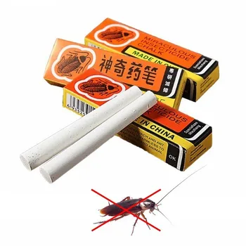 

5Pcs Cockroach Poison Ants Drugs Powder Insecticide Killing Fleas Lice From Cockroaches Chalk Pen Pest Control