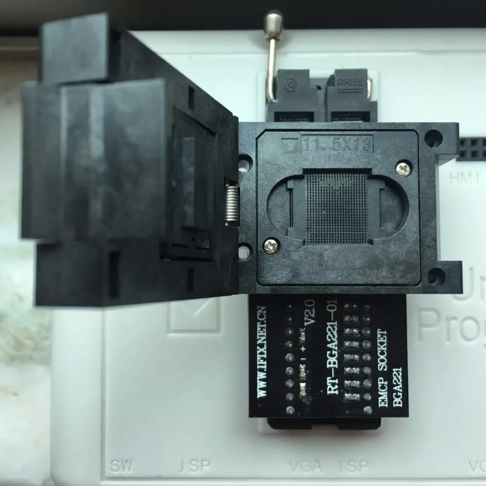 

EMCP221 socket adapter 11.5X13 For RT809H Programmer