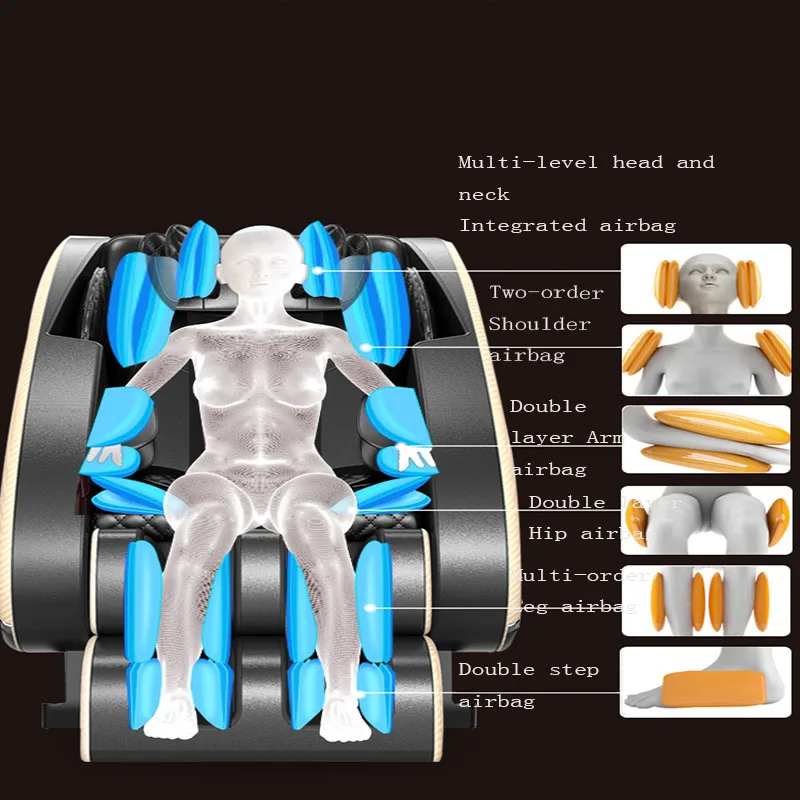 Автоматический домашний массаж стул космическая капсула тела разминающий массаж многофункциональный массажер диван с электроприводом