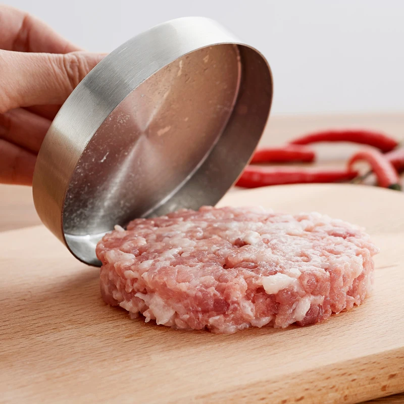 DIY Hamburger press 1