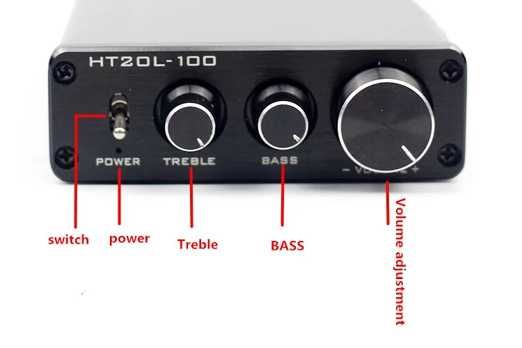 HT21L-100 DC24V 3A 50 Вт* 2 мини hifi TPA3116D2+ NE5532 Op amp 2,0 канальный Bluetooth V4.0 Настольный аудио цифровой усилитель