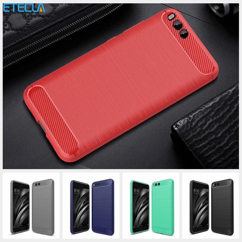 

For Xiaomi Mi6 Case Xiaomi Mi6 Cover On For Xiomi Mi 6 M6 Premium Original Silicone Mix Hybrid Protective Soft Shell