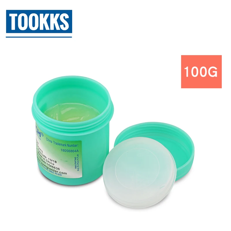 

AMTECH NC-559-ASM 100g/10cc Leaded Free Soldering Flux Welding Paste Advanced Oil Flux Grease Soldering Repair Tools For BGA PCB