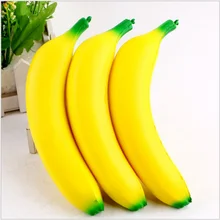 18 см забавные креативные Джамбо мягкие банановые ремни украшения искусственные продукты коллекционные игрушки для детей игры