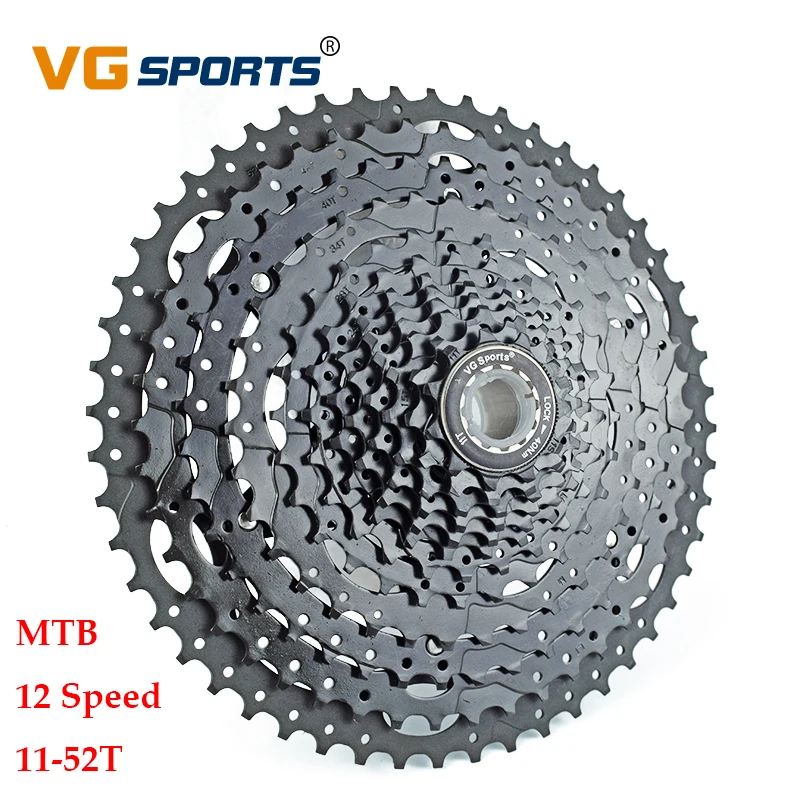 12s 11-52T black Горячее предложение, новинка, MTB, Сверхлегкий, 12 Скоростей, 11-50 T/52 T, для велосипеда, колесо свободного хода, кассета для велосипеда, 12 S, золото, горный велосипед, колесо - Цвет: 12s 11-52T black