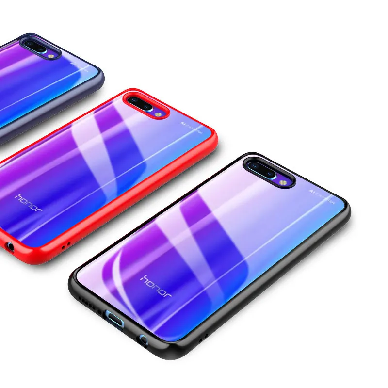 Ascromy For Huawei Honor 10 Case Hard Back Cover Silicone Bumper Protective Phone Case for Huawei Honor 10 Honor10 Accessories (6)