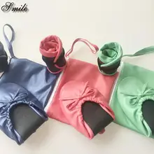 Яркие женские складные балетные туфли на плоской подошве