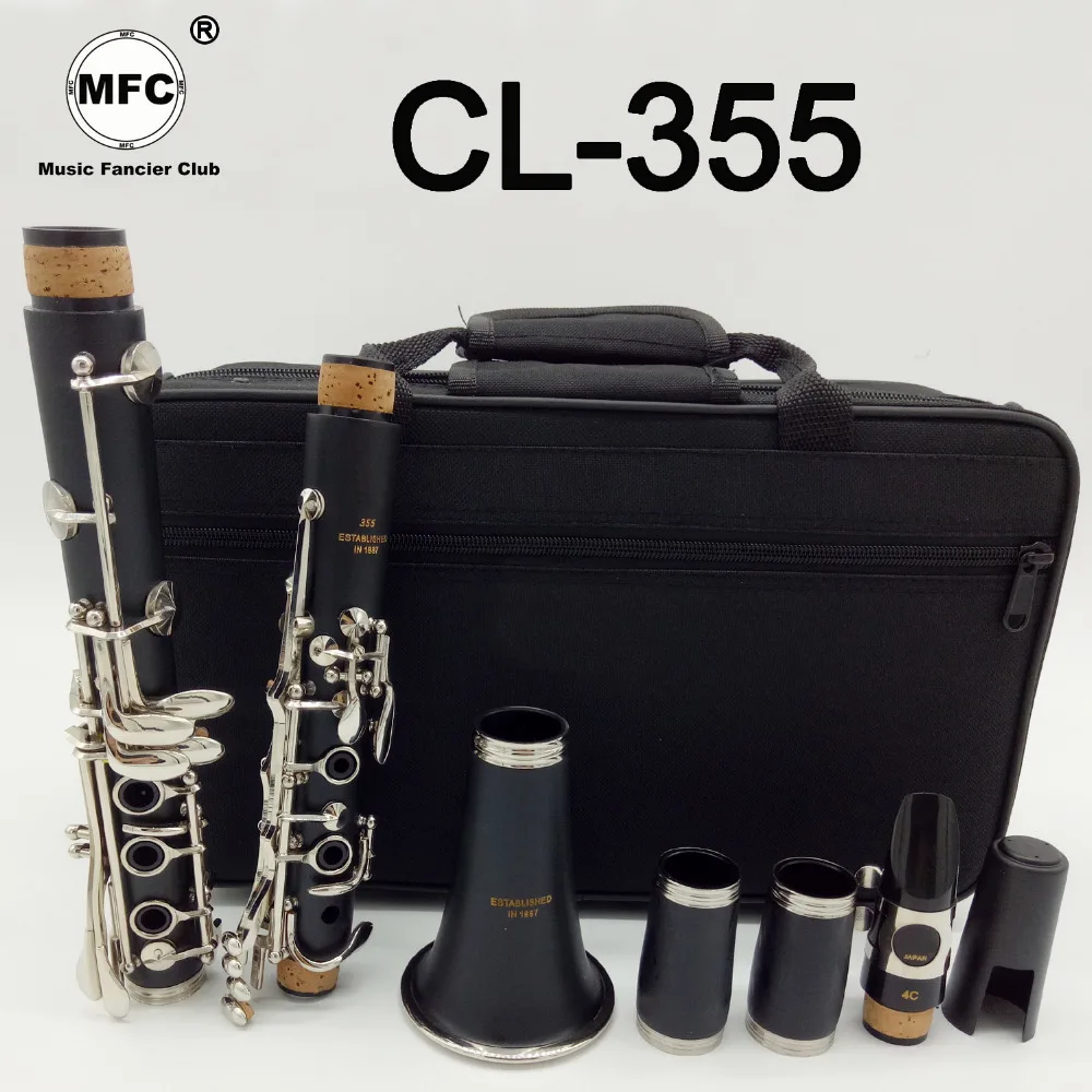 Music Fancier Club Student Bb Cl355 Matte Abs Resin Bakelite