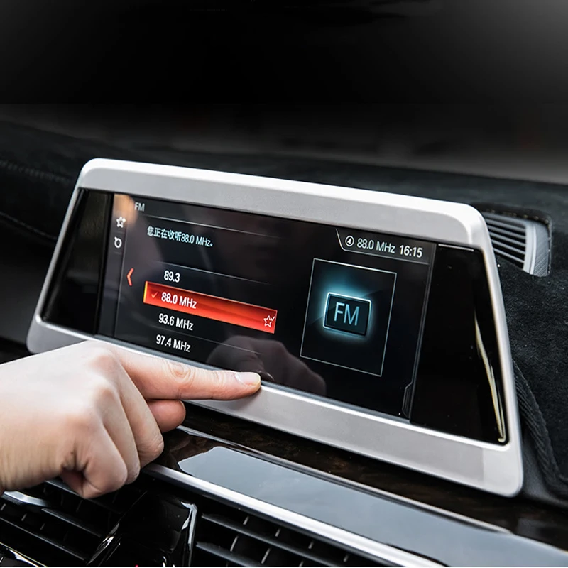 Автомобильный Стайлинг внутренняя консоль для приборной панели GPS навигация NBT