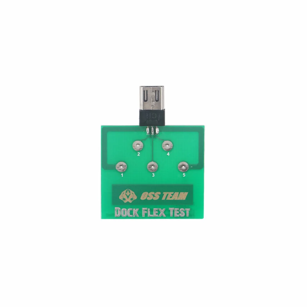 1Pc Micro USB 5 Pin PCB Test Board for Android Mobile Phone Battery