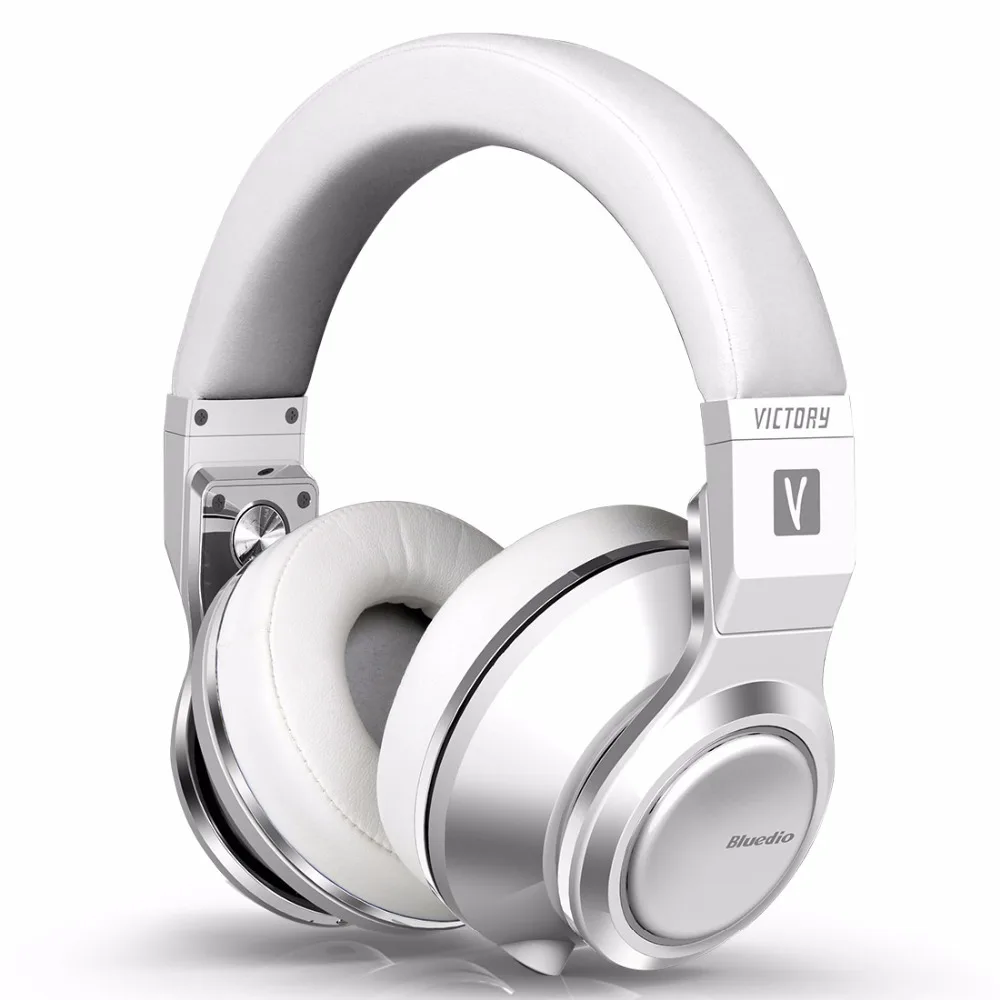 Original Bluedio V (Victory) Bluetooth headphone White HiFi Wireless