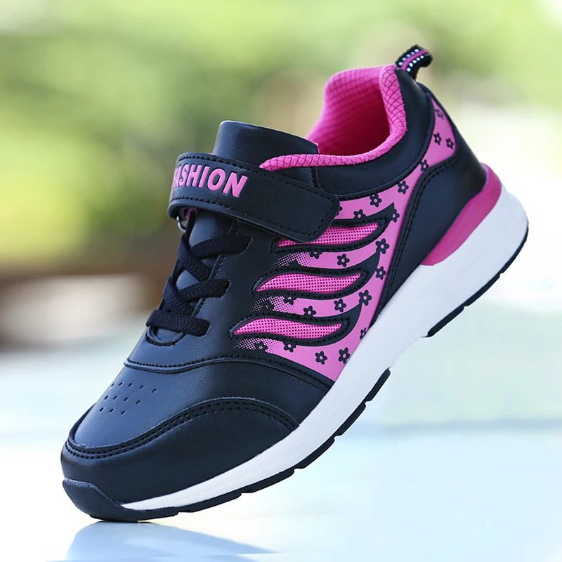 

Hot Sale Girls Sport Shoe Pink Big Children School Brand Sport Shoes Comfortable Girls Sneakers Top Quality Running Shoes Girls