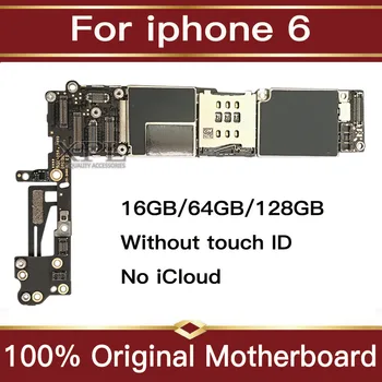 

Factory unlocked for iphone 6 Motherboard With without Touch ID,100% Original for iphone 6 Mainboard 16GB 64GB 128GB