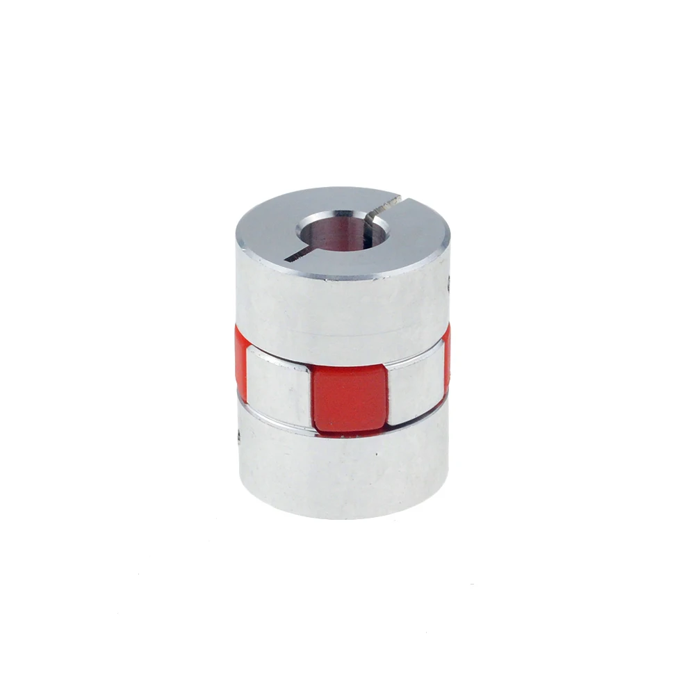 Shaft Coupler 4pcs/lot XB Coupler D20L25 Aluminum Plum Flexible Shaft Coupling Motor Connector Solid Rubber Pad 6/6.35/8/10/mm
