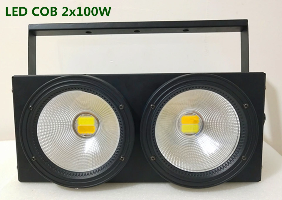 

led 2eyes 2x100W LED COB Light DMX Stage Lighting Audience Lighting DJ Equipment Disco