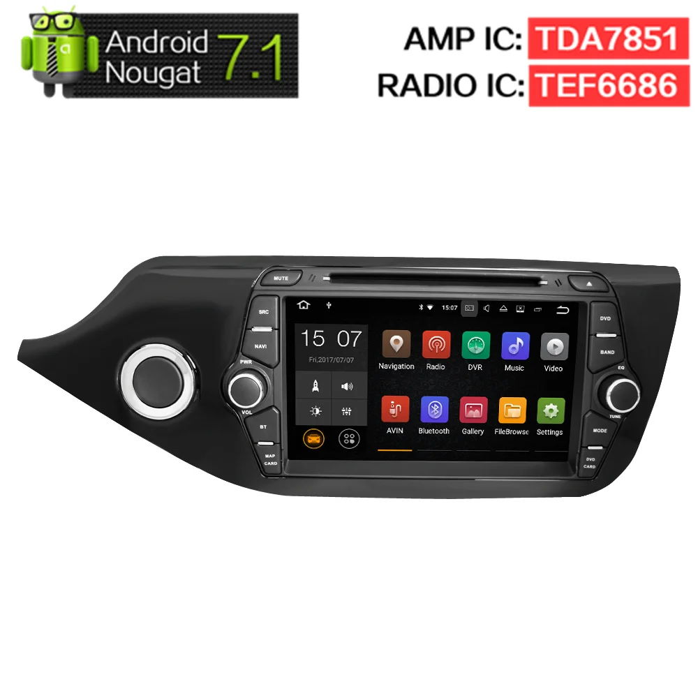 8 Android 7 1 font b Car b font DVD Player GPS Glonass Navigation Multimedia for