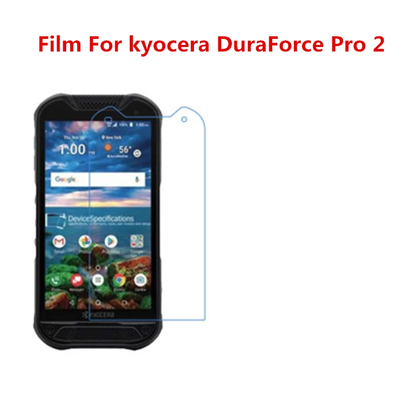 

5 Pcs Ultra Thin Clear HD LCD Screen Protector Film With Cleaning Cloth Film For kyocera DuraForce Pro 2.