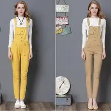 Весенние Новые хаки и желтые джинсы больших размеров