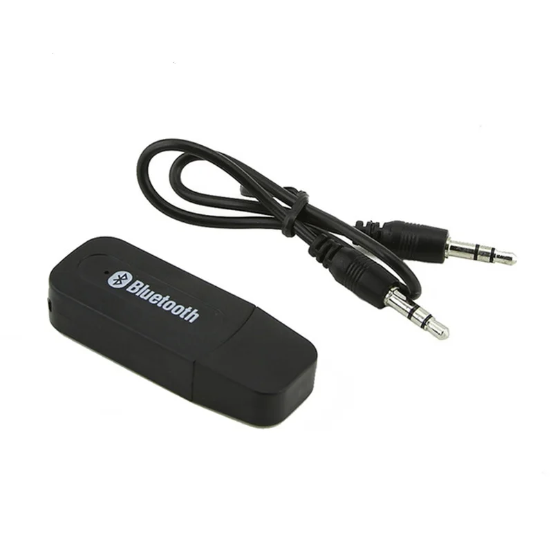 

Bluetooth Receiver A2DP Dongle Stereo Music Audio Receiver Wireless USB Adapter for Car AUX Android/IOS Mobile Phone 3.5mm Jack