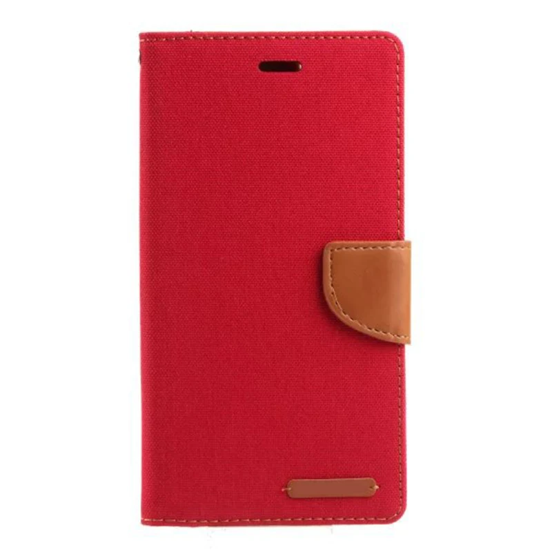 Кошелек кожаный флип-чехол для телефона для IPhone 7, 8 PLUS, 6, 6S Plus, 5, 5S чехол держатель для карт, подставка, противоударный, полное покрытие экрана - Цвет: Red