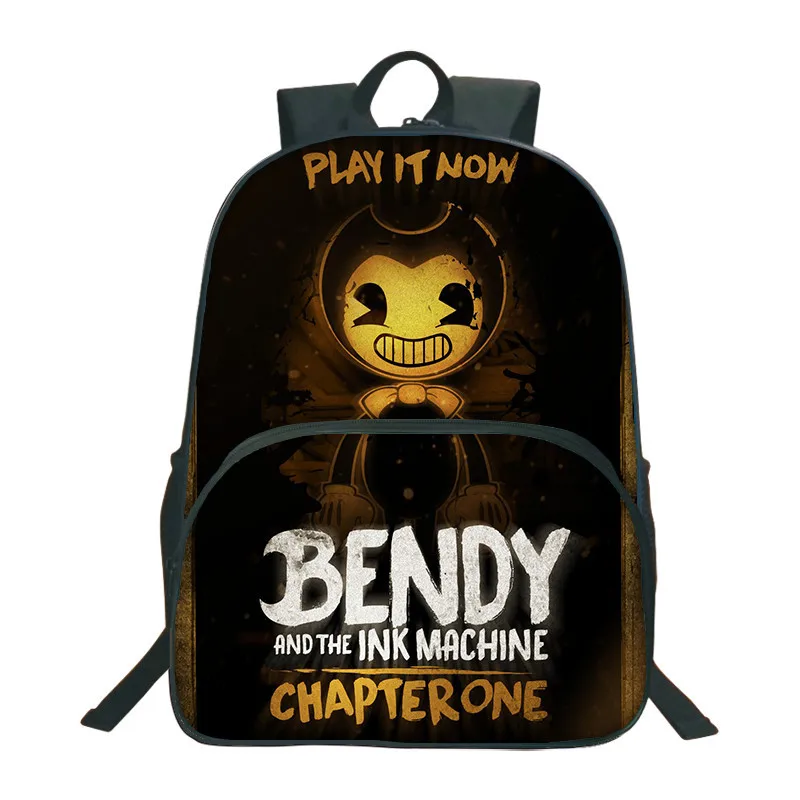 Рюкзаки Bendy And The Ink Machine для детей школьные сумки с мультипликационным принтом 3D