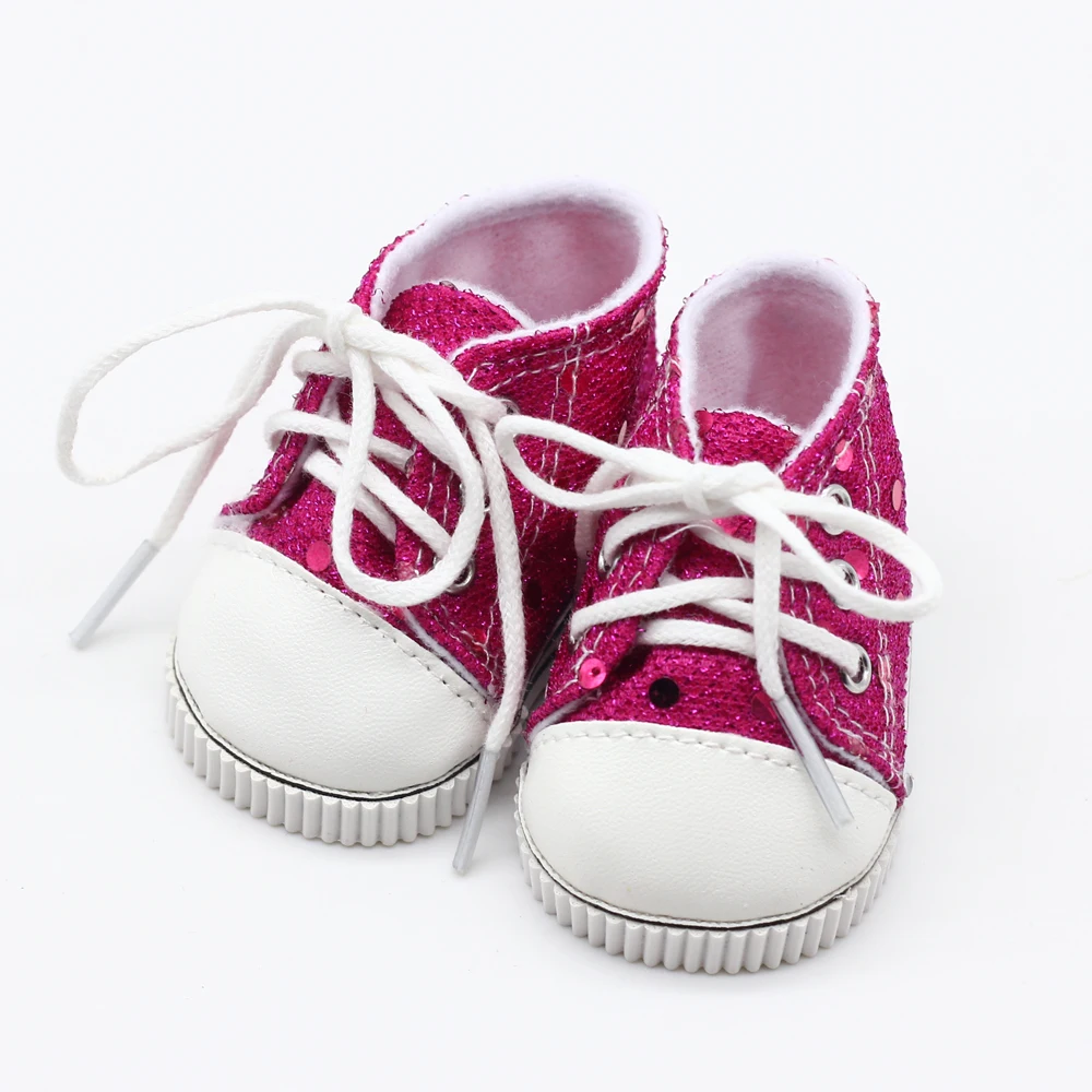 1pair Dolls Boots Shoes 18" Girl Doll Clothing Accessories Fit 43cm baby dolls Kids Gift toys Shoes Accessories