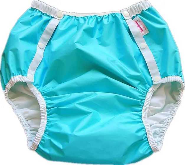 Free Shipping FuuBuu2214 BLUE M Adult Diaper/ incontinence pants
