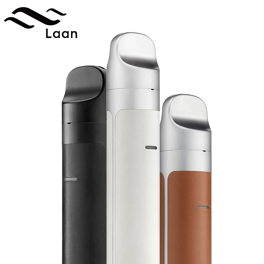 Orignal Shanlaan Laan Pod Kit 40W with Sub-ohm Coil Button-Free 1300mAh System Vaporizer E Cigarette 2ml Cartridge Vape | Электроника