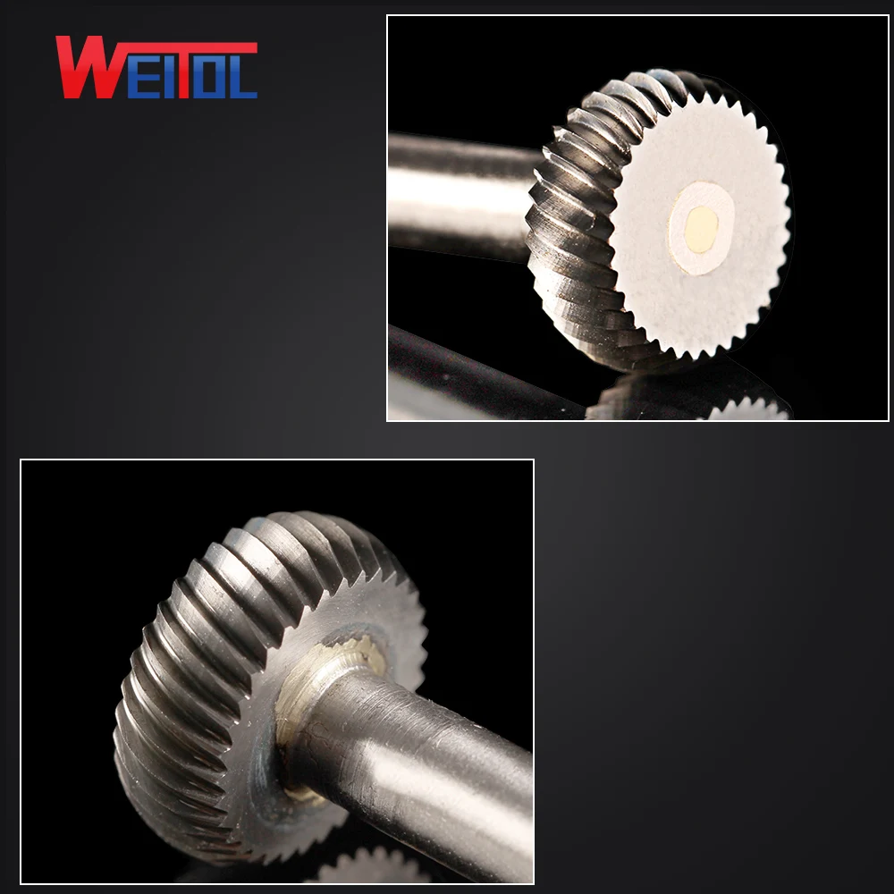 Weitol 3 шт. 1/4 дюйма 6 мм Т Тип карбида роторные файлы вольфрама заусенцы CNC