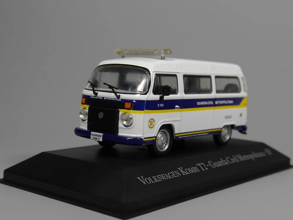 

Auto Inn - ixo 1:43 Volkswagen Kombi T2 Guarda Civil metropolitana Diecast model car
