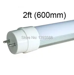 25 шт./лот PF 0,9 T8 G13 светодиодный свет пробки 10 W 240 V 2835smd 600 мм (2 фута) 900-1000 люмен Холодный белый/теплый белый/натуральный белый