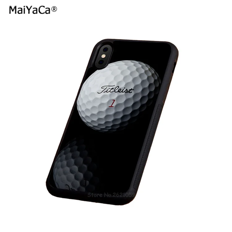 Titleist ball golf soft edge phone case for iphone 5s se 6 6s plus 7