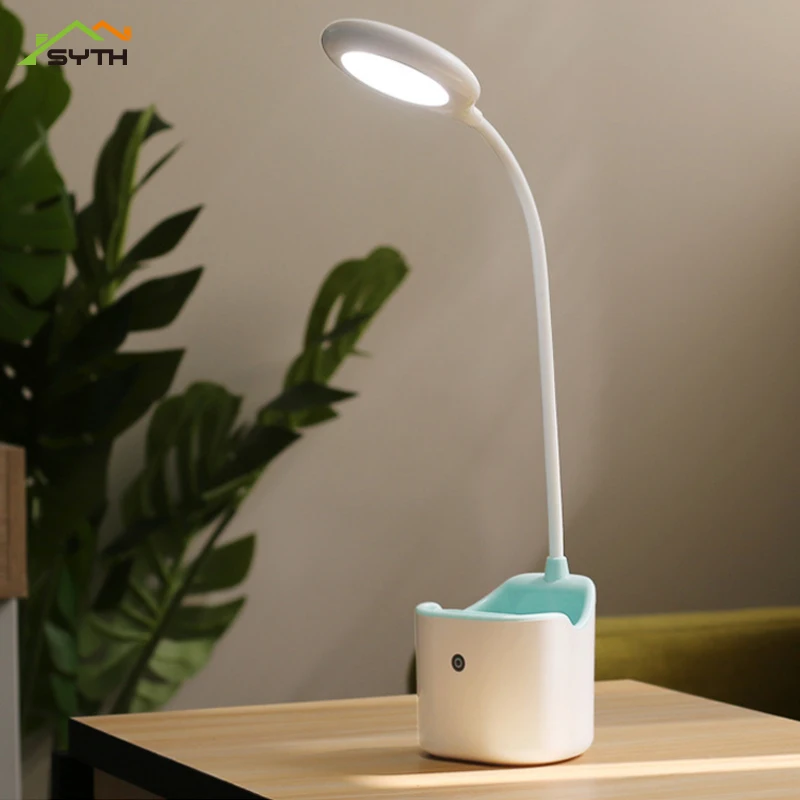 Pen lamp desk lamp eye lamp college student charging LED learning lamp modern lamp desk light college dorm table led lamp