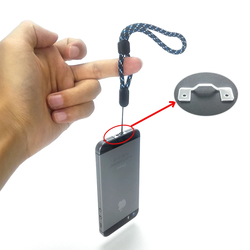 cell phone Decoration wrist hand mobile chain straps keychain Charm