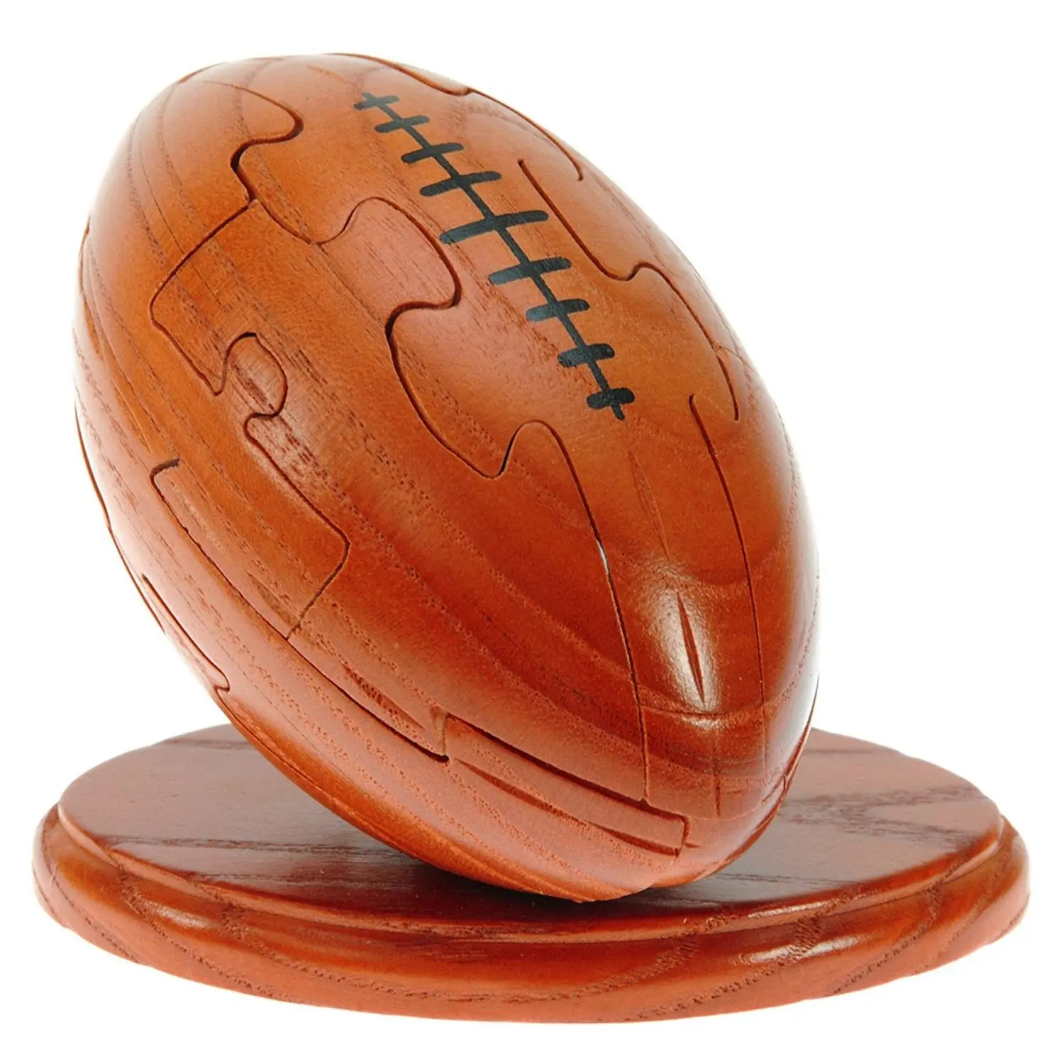 

WOTT Rugby Ball 3D Jigsaw Puzzles for Grown Ups and Children: Novelty Gifts for Men or Women