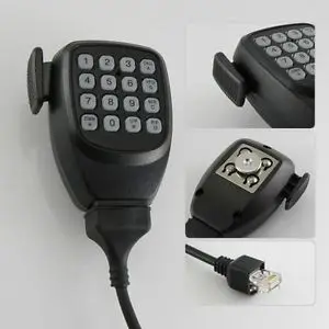 XQF 10 шт. DTMF 8 контактный микрофон динамик для Kenwood Radio TM 261 271|kenwood speaker|speaker kenwoodspeaker mic |