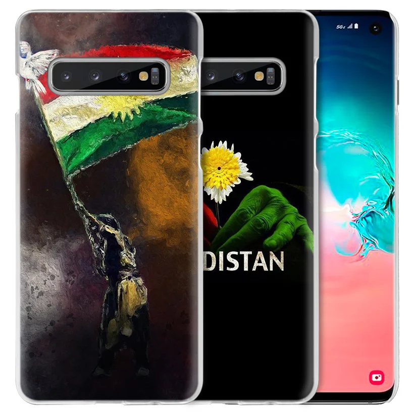 Курдистана чехол с флагом для samsung Galaxy S10 5G S10e S9 S8 M30 M20 M10 J4 J6 плюс J8 Note 8 9 прозрачный жесткий чехол из ПК для телефона Coque