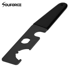 4041 инструмент из углеродистой стали ключ, дюймовый стандарт для автоматической фокусировкой AF корончатая гайка A1/A2 Дульный тормоз Охота инструментальные принадлежности