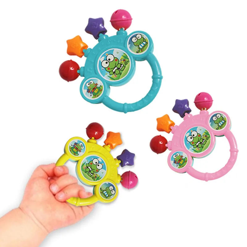 Мультяшные детские погремушки, игрушки для новорожденных 0-12 месяцев, плюшевые игрушки с прорезывателем, детские игрушки для младенцев, детские игрушки для мобильных телефонов - Цвет: style 2 color random