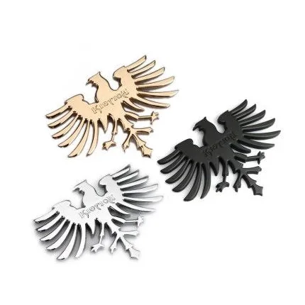 

Noizzy Saint Phoenix Totem Phenix Logo Car Auto Motorcycle Badge Sticker Emblem 3D Metal Chrome Black SUV Tuning Car Styling