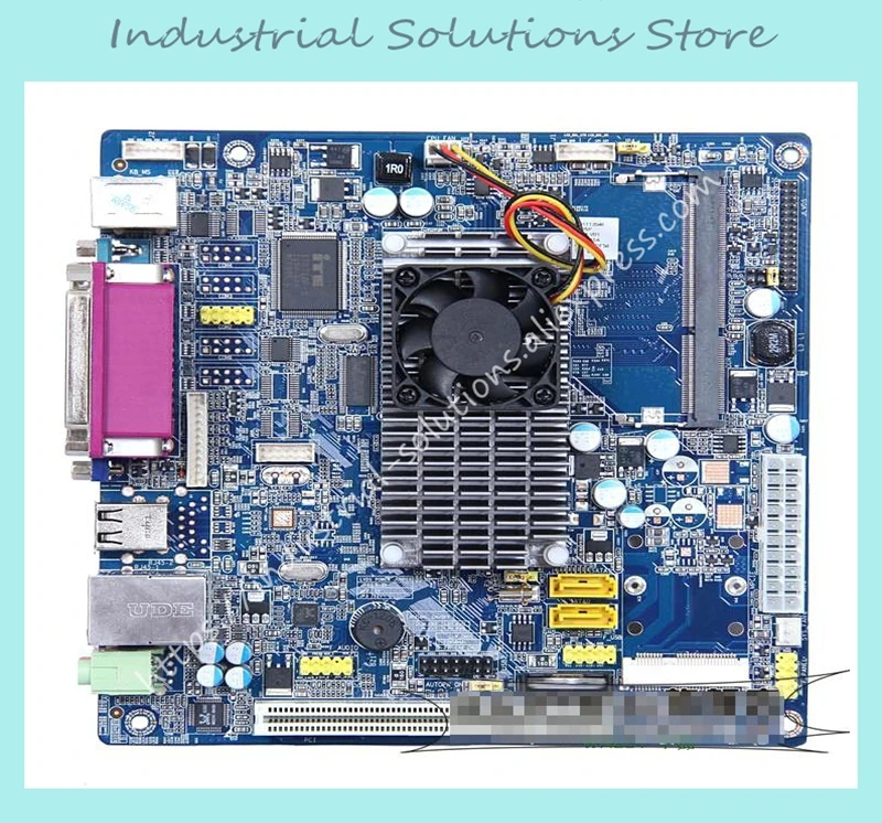 

D525 2COM Mini Industrial Motherboard Pos Household Work Package 100% tested perfect quality