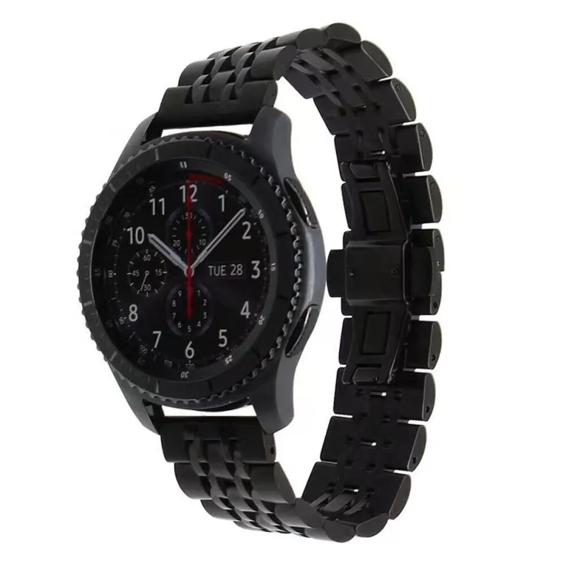 20mm 22mm Stainless Steel Watch Band for Seiko Samsung Gear S3 Butterfly Buckle Strap Quick Release Wrist Belt Bracelet + Tool 20mm 22mm Stainless Steel Watch Band for Seiko Samsung Gear S3 Butterfly Buckle Strap Quick Release Wrist Belt Bracelet + Tool