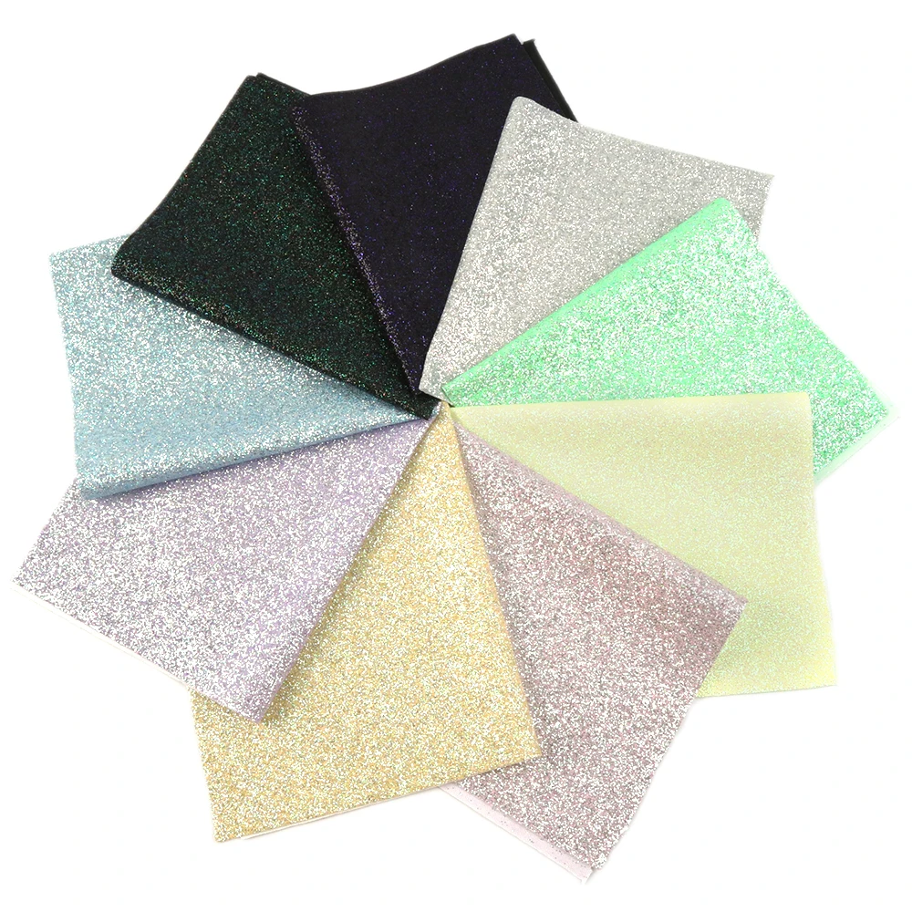 

David accessories 9Pieces/set 20*34cm Bump Texture Synthetic Leather Patchwork Hair Bow Handbag Phone Case DIY,1Yc6293