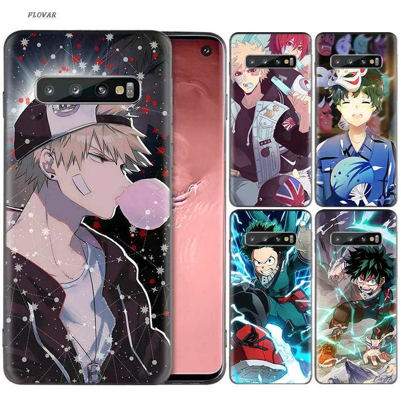 

My Hero Academia Anime Fitted Case For Samsung Galaxy A70 A50 M30 S10 Plus S10E M20 M10 A40 A30 A20 A10 A20E Cover Coque